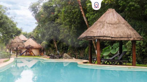 Bright Apt with Pool & jungle Puerto Morelos